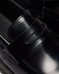 Temara Polished Smooth Leather Loafers