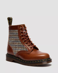 1460 Pascal Made In England Harris Tweed and Leather Boots