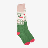 Women's Luxe Slouch Microfiber Fairisle Sock