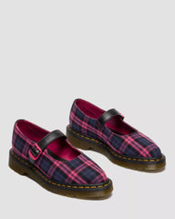 ELPHIE MJ Tartan Mary Jane Shoes
