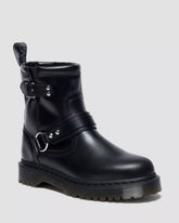Anistone Harness Orleans Leather Biker Boots