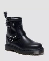 Anistone Harness Orleans Leather Biker Boots