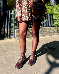 Elphie II Leather Ballet Flats