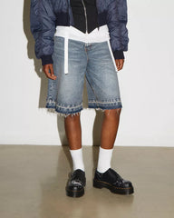 MONK CELESTIAL MOTH Leather Platform Shoes