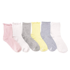 Women's 6 Pack Whisper Soft Crew Socks