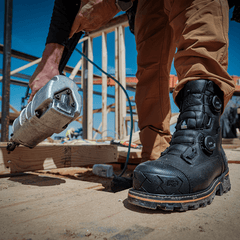 Men's Boondock Pull-On Composite Toe Waterproof Work Boot