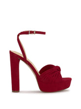Immie Platform Sandal in Chili Pepper