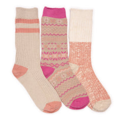 Women's 3 Pair Pack Boot Socks