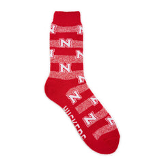 Nebraska Huskers GameDay Unisex Terry Loop Sock