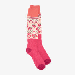 Women's Luxe Slouch Microfiber Fairisle Sock