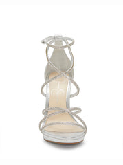 Jaeya High Heel in Platinum