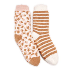 Women's 2 Pair Pack Cozy Sherpa Lined Cabin Sock