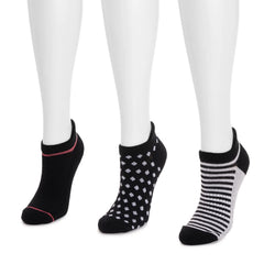 Women's 3 Pack Cotton Compression Ankle Socks