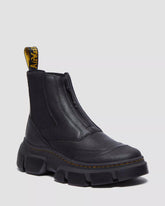 DMXL Zip Leather Chelsea Boots