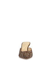 Xia Pointed-Toe Mule in Toasted Pecan