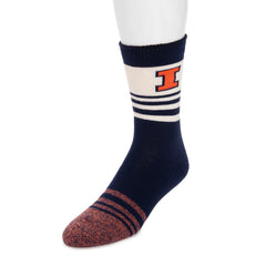 Illinois Fighting Illini GameDay Unisex Terry Loop Sock