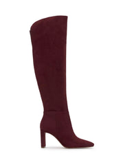 Sussta Over The Knee Boot in Dark Cherry
