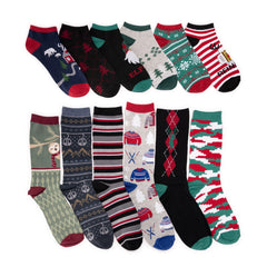 Men's 12 Days of Christmas Socks