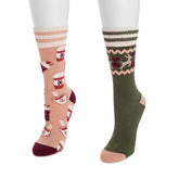 Women's Novelty Cozy Socks 2 Pack