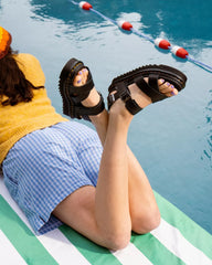 Voss II Athena Leather Strap Sandals