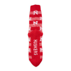 Nebraska Huskers GameDay Unisex Terry Loop Sock
