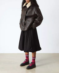 Elphie II Virginia Leather Ballet Flats