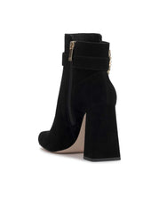 Luminna Block Heeled Bootie in Black
