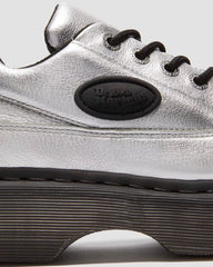 Buzz 5-Eye Metallic Leather Shoes