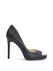 Kimli Peep Toe Pump in Black
