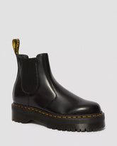 2976 Smooth Leather Platform Chelsea Boots