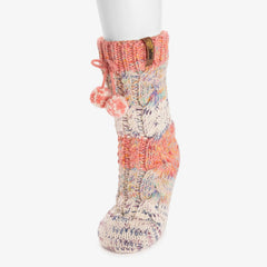 Women's Luxe Novelty Tall Cottage Socks