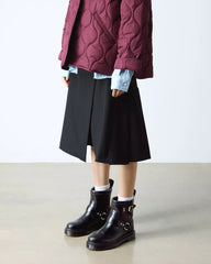 Anistone Harness Orleans Leather Biker Boots