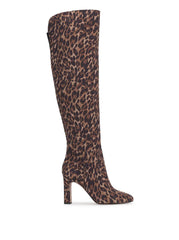 Mistia Over The Knee Boot in Leopard