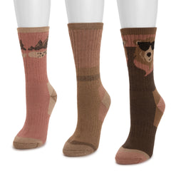 Women's 3 Pair Pack Heat Retainer Hiking Socks