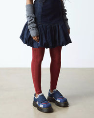 Buzz Strap Mixed Material Shoes