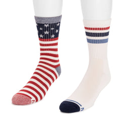 Unisex 2 Pack Unisex Crew Socks