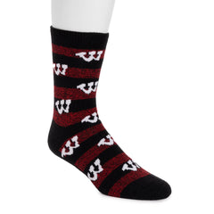 Wisconsin Badgers GameDay Unisex Terry Loop Sock