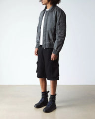 COMBS TECH WX Leather and Canvas Utility Boots