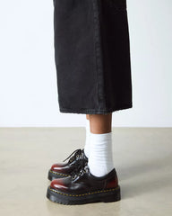 8053 Arcadia Leather Quad Platform Shoes