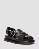 Archive Fisherman Crocodile Analine Leather Sandals