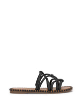 Briellea Embellished Sandal in Black