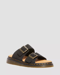 Josef Suede Slide Sandals