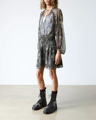 JADON HI SOLAR FLARE Reclaimed Leather Platform Boots