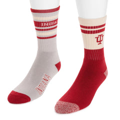 Indiana Hoosiers GameDay Unisex Crew Socks 2 Pack