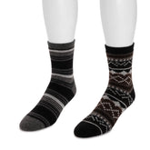 Men's 2 Pair Pack Wool Crew Socks