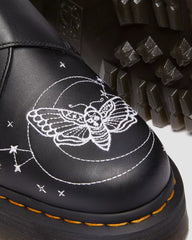 MONK CELESTIAL MOTH Leather Platform Shoes