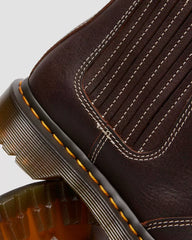 2976 LEONORE II Faux Fur Lined Grizzly Leather Chelsea Boots