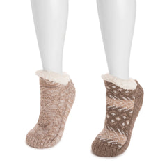 Women's 2 Pair Pack Shortie Cabin Socks