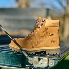 Men's Timberland PRO and Pabst Blue Ribbon Direct Attach 6" Soft Toe Waterproof Work Boot