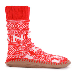 Nebraska Huskers GameDay Unisex Slipper Socks
